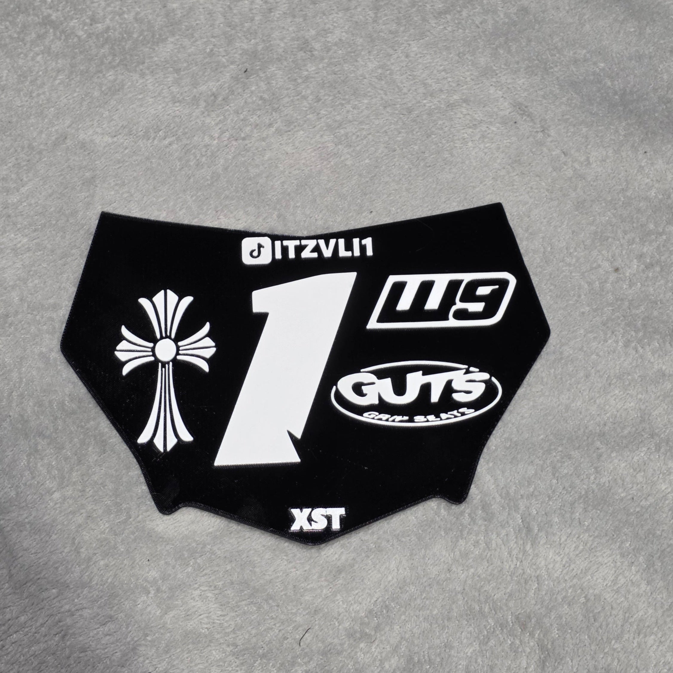 Custom e-scoot plate