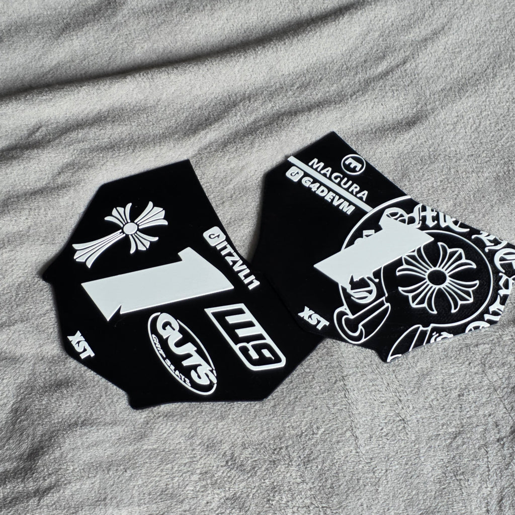 Custom e-scoot plate