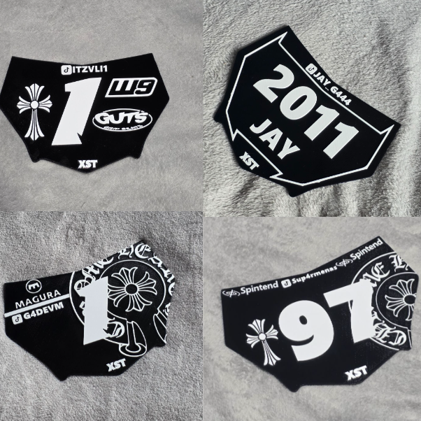 Custom e-scoot plate