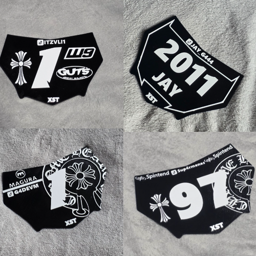 Custom e-scoot plate